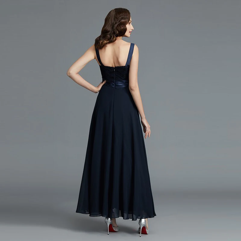 Navy Blue Mother Of The Bride Dresses A-line Sweetheart Chiffon Appliques With Jacket Long Groom Mother Dresses For Weddings
Navy Blue Mother Of The Bride Dresses A-line Sweetheart Chiffon Appliques With Jacket Long Groom Mother Dresses For Weddings