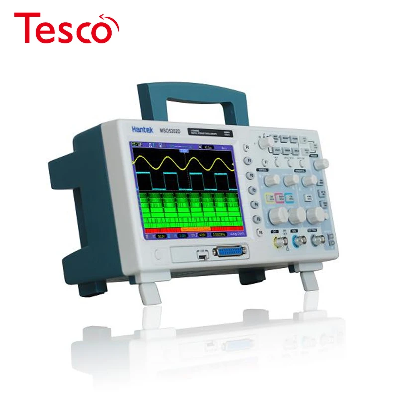 Hantek MSO5202D 200MHz 2Channels 1GSa/s Oscilloscope & 16Channels Logic Analyzer 2in1 USB,800x480 Free Ship
Hantek MSO5202D 200MHz 2Channels 1GSa/s Oscilloscope & 16Channels Logic Analyzer 2in1 USB,800x480 Free Ship
