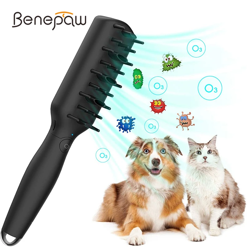 Benepaw Electric Odor Eliminator Pet Brush Ozone Generator Massage Dog Comb For Disinfecting Puppy Grooming USB Rechargeable
Benepaw Electric Odor Eliminator Pet Brush Ozone Generator Massage Dog Comb For Disinfecting Puppy Grooming USB Rechargeable