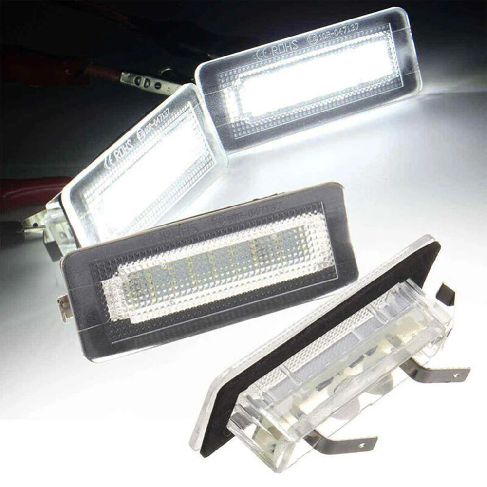 White License Plate Light 2Pcs Car 6500K Accessories For Mercedes Smart Fortwo Cabriolet LED Parts Reliable
White License Plate Light 2Pcs Car 6500K Accessories For Mercedes Smart Fortwo Cabriolet LED Parts Reliable