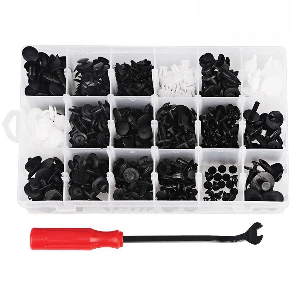 120Pcs Mixed Auto Car Fastener Car Bumper Retainer Clips Plastic Push Pin Rivet Door Clip Panel Replacement Auto Accessories kit
120Pcs Mixed Auto Car Fastener Car Bumper Retainer Clips Plastic Push Pin Rivet Door Clip Panel Replacement Auto Accessories kit
