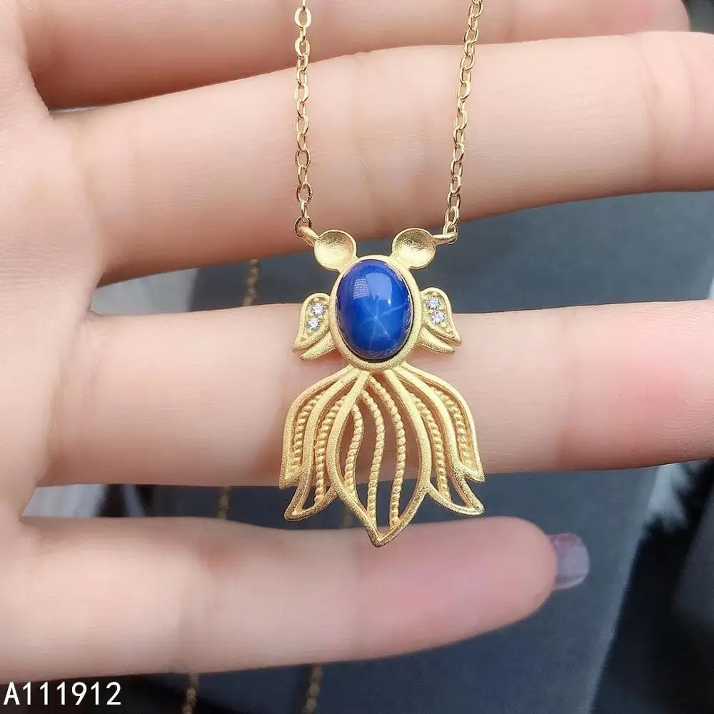 KJJEAXCMY fine jewelry natural star sapphire 925 sterling silver women gemstone pendant necklace chain support test noble
KJJEAXCMY fine jewelry natural star sapphire 925 sterling silver women gemstone pendant necklace chain support test noble