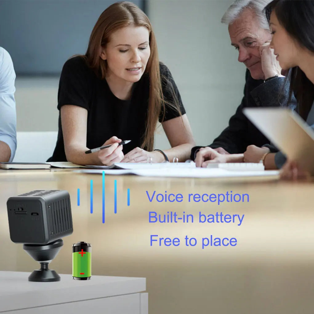 Mini Camera HD Camcorder Wireless Wifi Camera Wide-Angle Night View IP Camera Home Outdoor Security Inspection Cam
Mini Camera HD Camcorder Wireless Wifi Camera Wide-Angle Night View IP Camera Home Outdoor Security Inspection Cam