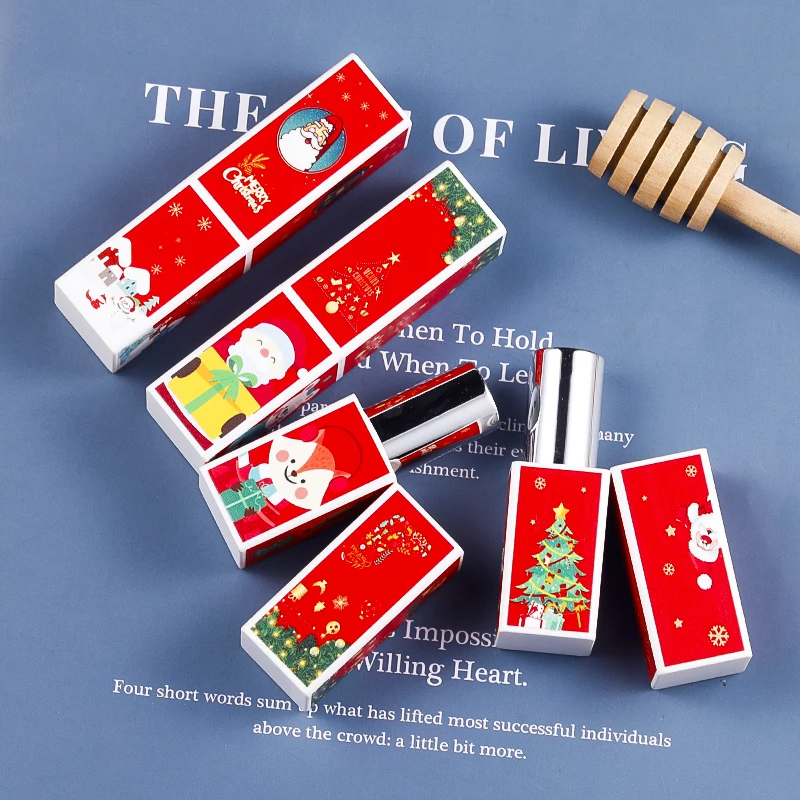 1/2/5pcs 12.1mm DIY handmade 3D printing personalized Santa Claus lipstick tube Hollow Square magnetic buckle lipstick tube
1/2/5pcs 12.1mm DIY handmade 3D printing personalized Santa Claus lipstick tube Hollow Square magnetic buckle lipstick tube
