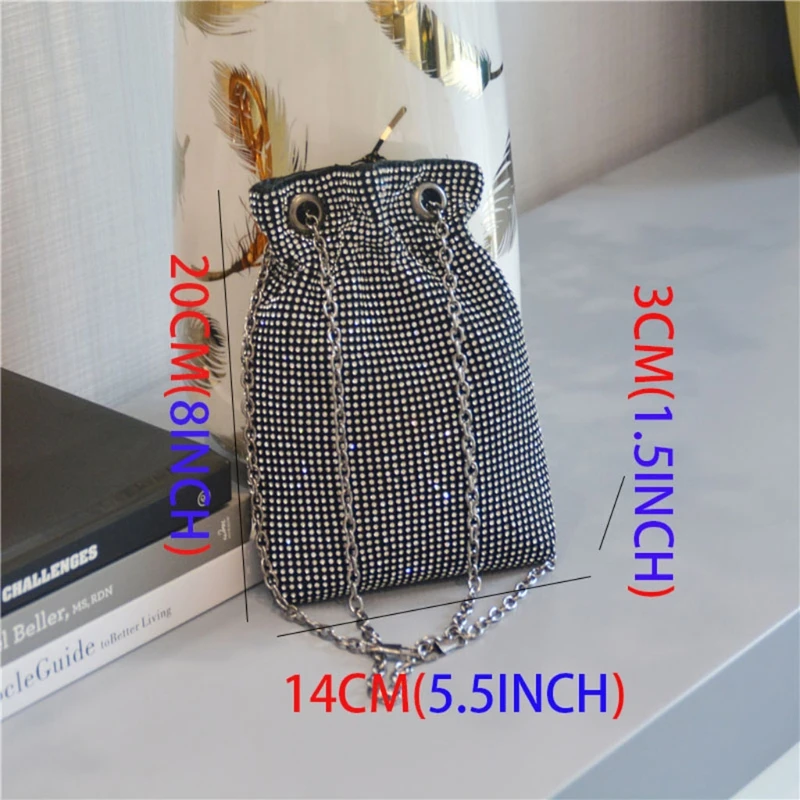 Rainbow Women Mini Chain Shoulder Purses Handbags Clutch Evening Bags Rhinestone Party Crossbody Bag L41B
Rainbow Women Mini Chain Shoulder Purses Handbags Clutch Evening Bags Rhinestone Party Crossbody Bag L41B