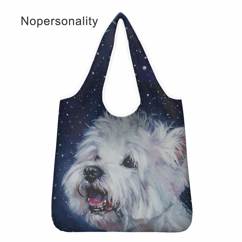 Портативная сумка Nopersonality-тоут сумка Westie Dog милая сумка через плечо для продуктов Новая Большая Экологически чистая складная сумка для поку...
Портативная сумка Nopersonality-тоут сумка Westie Dog милая сумка через плечо для продуктов Новая Большая Экологически чистая складная сумка для поку...