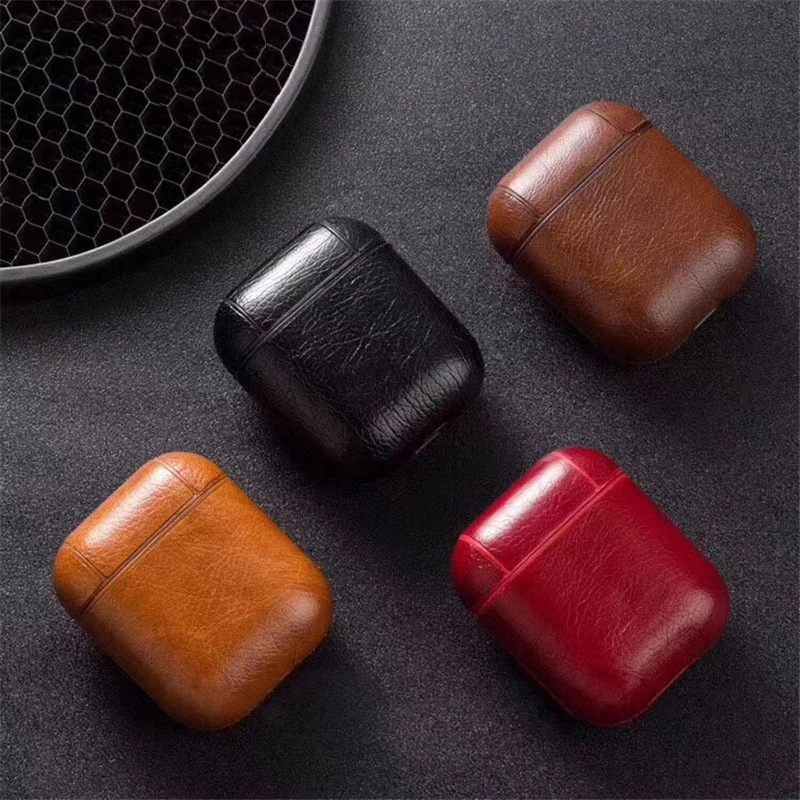 Free Shipping Leather Cover For Apple Airpods Case Wireless Bluetooth Earphone Protective Case For Airpods Charging Box Cover
Free Shipping Leather Cover For Apple Airpods Case Wireless Bluetooth Earphone Protective Case For Airpods Charging Box Cover