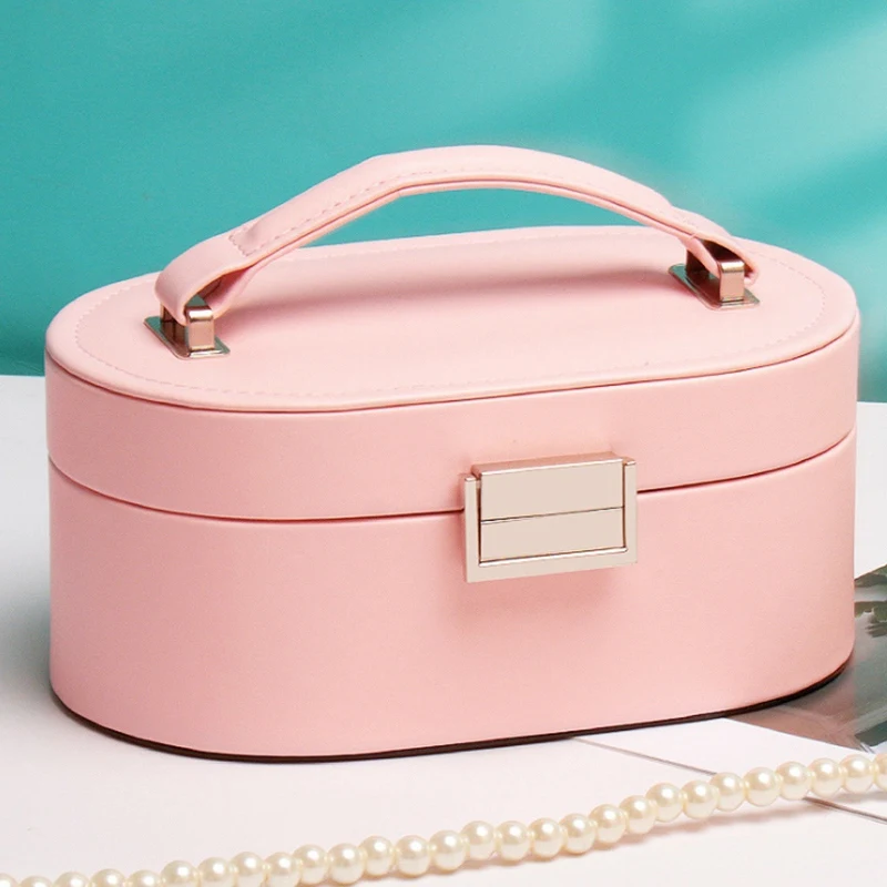 Double-Layer Jewelry Box Portable Travel Jewelry Storage Box Earrings Earring Storage Box Jewelry Box
Double-Layer Jewelry Box Portable Travel Jewelry Storage Box Earrings Earring Storage Box Jewelry Box