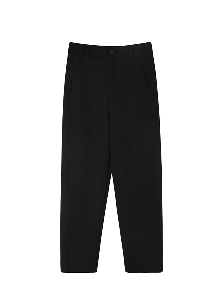 Black OL Style Pants Pocket Office Trousers Spring Zipper Female High-Waist 
Black OL Style Pants Pocket Office Trousers Spring Zipper Female High-Waist