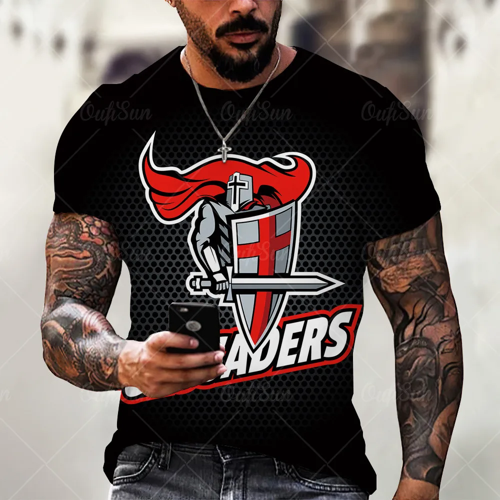 Retro Style Templar 3d Printed T-Shirt Summer Men'S Self-Cultivation O-Neck Short-Sleeved Streetwear Oversized T-Shirt 110-6xl
Retro Style Templar 3d Printed T-Shirt Summer Men'S Self-Cultivation O-Neck Short-Sleeved Streetwear Oversized T-Shirt 110-6xl