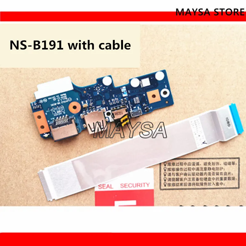 Новый оригинальный для Lenovo Y520 15IKBN USB аудио LAN IO Плата с кабелем DY512 NS B191 NBX0001JW00 100%