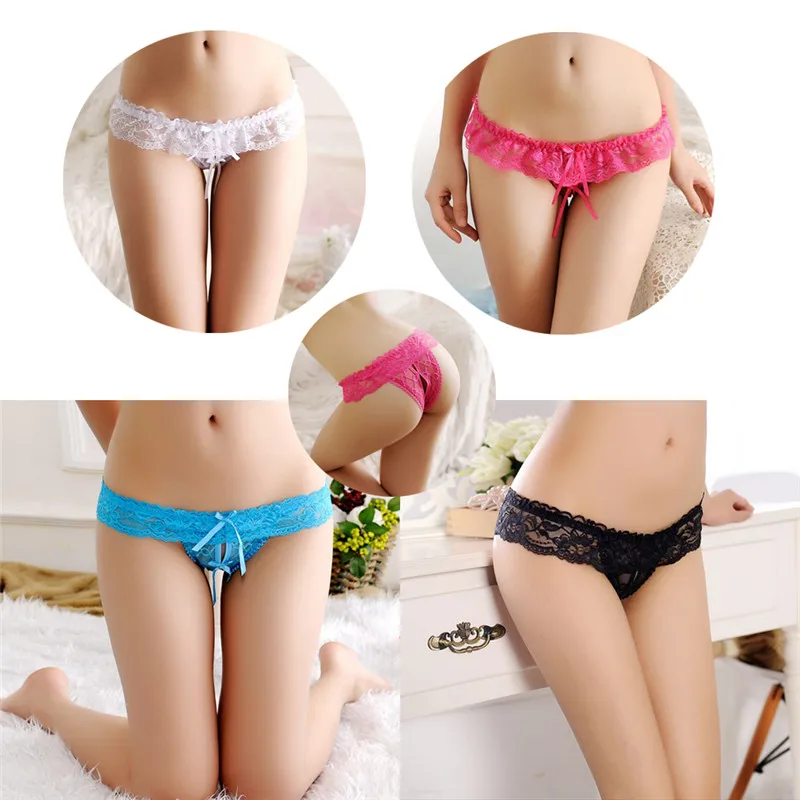 Crotchless Thongs Panties Sexy Open String String Women's Underwear G-String See Through Lace Girl Panties
Crotchless Thongs Panties Sexy Open String String Women's Underwear G-String See Through Lace Girl Panties