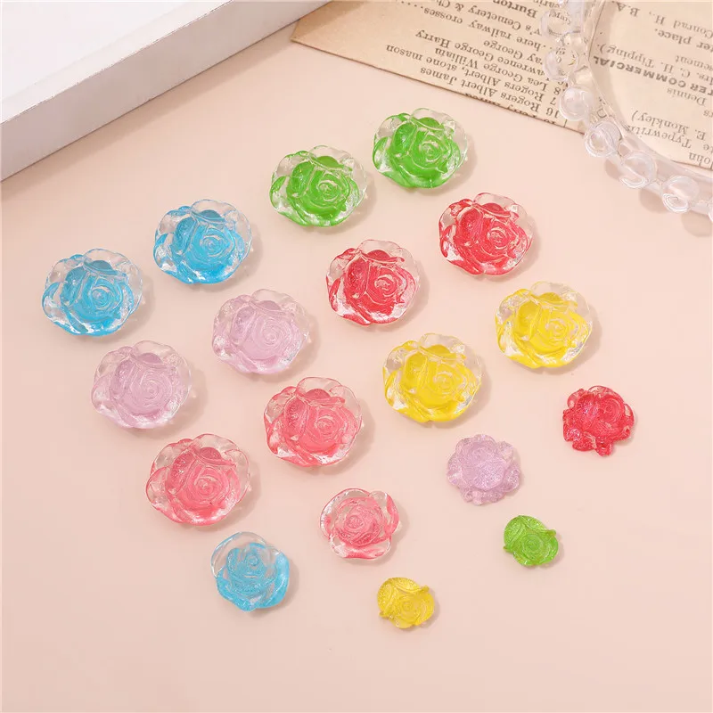 Summer style 50pcs/lot 22*19mm color print transparent rose flowers shape flatback beads without holes diy jewelry accessory
Summer style 50pcs/lot 22*19mm color print transparent rose flowers shape flatback beads without holes diy jewelry accessory
