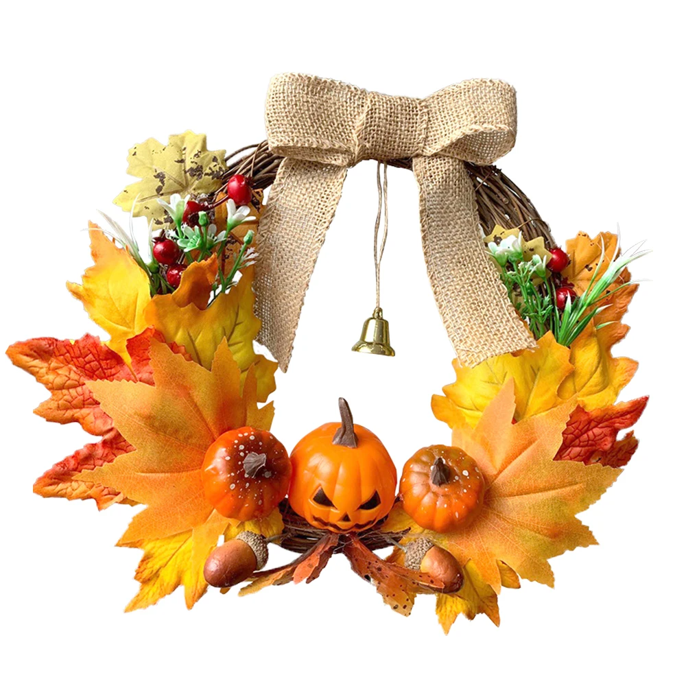 Artificial Hanging Wreath Unique Fashion Pumpkin Garland Ornament Wall Garland For Halloween Thanksgiving Home Door Wall Decor
Artificial Hanging Wreath Unique Fashion Pumpkin Garland Ornament Wall Garland For Halloween Thanksgiving Home Door Wall Decor