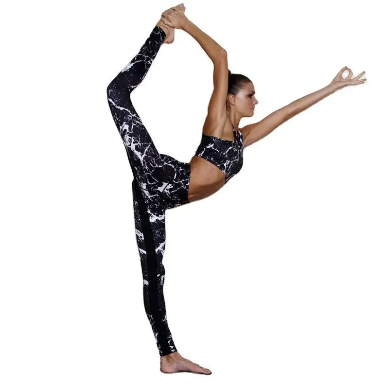 Women Seamless Yoga Suit Set Sport Graffiti Print Gym Wear Clothes Sleeveless High Waist Legging Workout Fittings
Women Seamless Yoga Suit Set Sport Graffiti Print Gym Wear Clothes Sleeveless High Waist Legging Workout Fittings