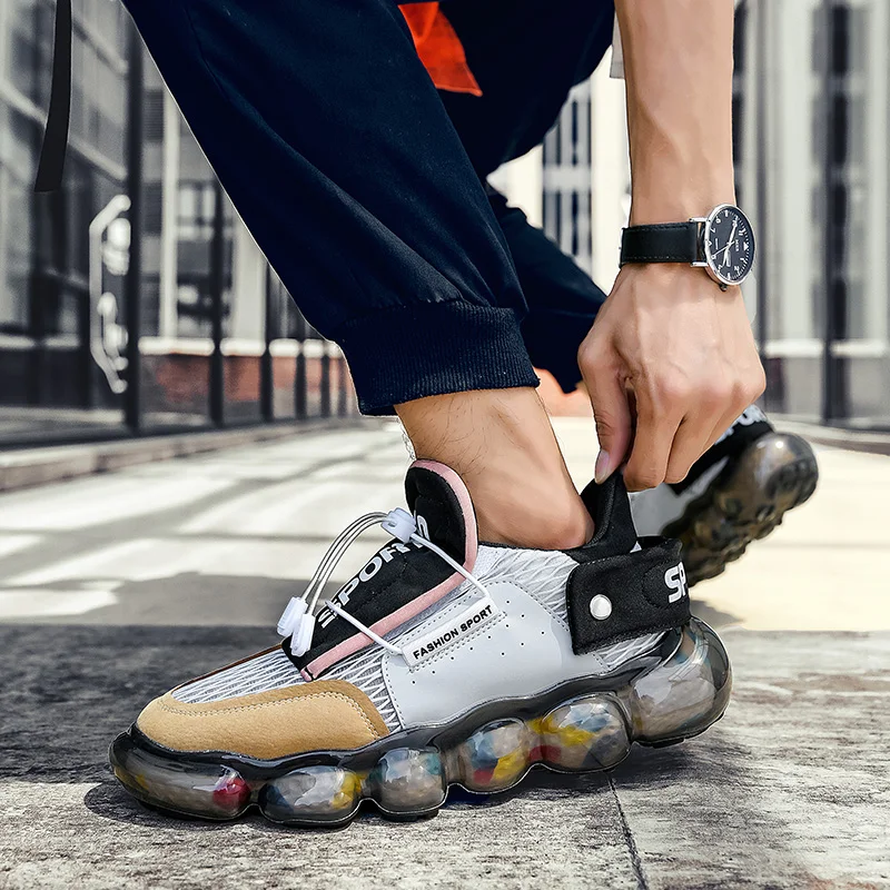 Men Sneakers Non-slip Running Shoes Breathable Mesh Chunky Color Matching Lightweight ComfortableTrainers Zapatos Hombre 39-45
Men Sneakers Non-slip Running Shoes Breathable Mesh Chunky Color Matching Lightweight ComfortableTrainers Zapatos Hombre 39-45