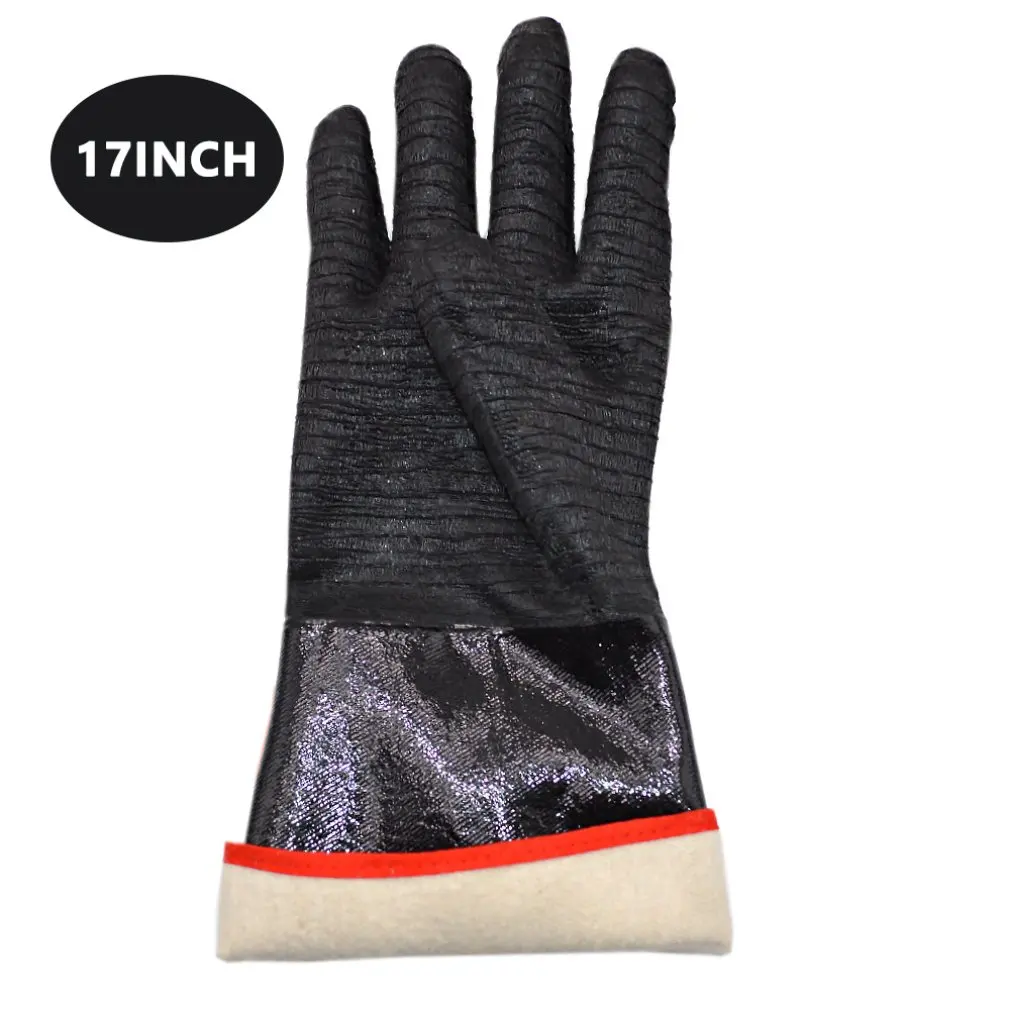 Bbq Gloves Heat Resistant Cooking Barbecue Gloves For Handling Heat Food For Grill Oven Oil Resistant Neoprene Coating
Bbq Gloves Heat Resistant Cooking Barbecue Gloves For Handling Heat Food For Grill Oven Oil Resistant Neoprene Coating
