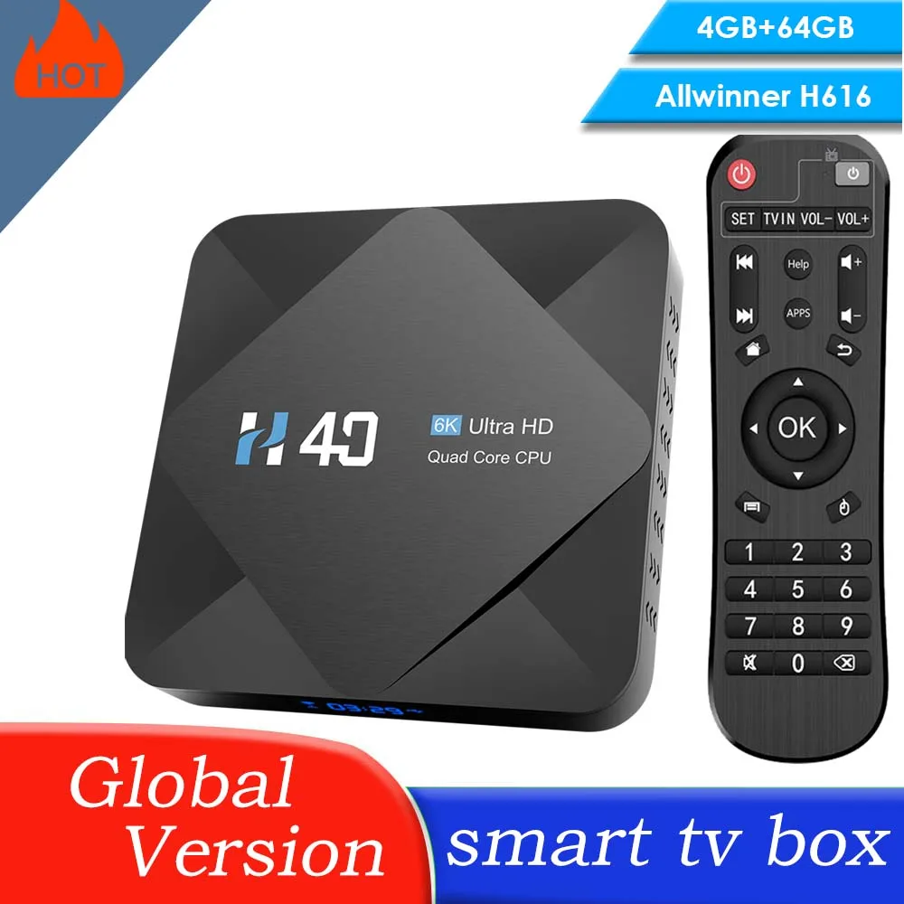 ТВ-приставка H40, Allwinner H616, 6K Hd, 4 + 64 ГБ, Android 10,0, ddr4 2,4 и 5g, Wi-Fi, медиаплеер
ТВ-приставка H40, Allwinner H616, 6K Hd, 4 + 64 ГБ, Android 10,0, ddr4 2,4 и 5g, Wi-Fi, медиаплеер