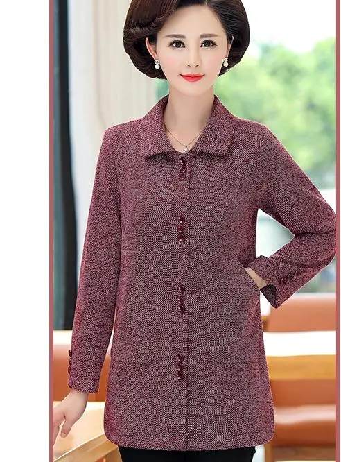 2020 spring and autumn winter with New style fashion women Long sleeve mother Windbreaker coat
2020 spring and autumn winter with New style fashion women Long sleeve mother Windbreaker coat