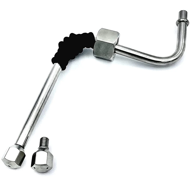 Steam Wand for Delonghi EC680/EC685, Rancilio Coffee Machine, Upgrade with Additional 3 Hole Tip Steam Nozzle
Steam Wand for Delonghi EC680/EC685, Rancilio Coffee Machine, Upgrade with Additional 3 Hole Tip Steam Nozzle