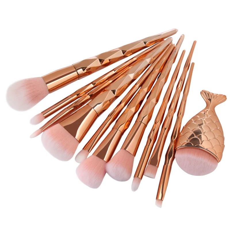11PCS / 20Pcs Diamond Rose Gold Makeup Brushes Set Foundation Loose Powder Eyeshadow Lip Brush Kit Face Maquiagem Tool 
11PCS / 20Pcs Diamond Rose Gold Makeup Brushes Set Foundation Loose Powder Eyeshadow Lip Brush Kit Face Maquiagem Tool