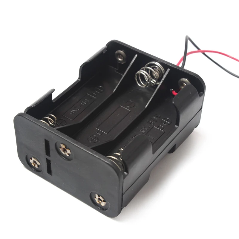 MasterFire 30pcs/lot Plastic 6 AA 2A Battery Storage Box Shell 9V DIY Clip Batteries Holder Case with DC5.5*2.1mm Plug
MasterFire 30pcs/lot Plastic 6 AA 2A Battery Storage Box Shell 9V DIY Clip Batteries Holder Case with DC5.5*2.1mm Plug