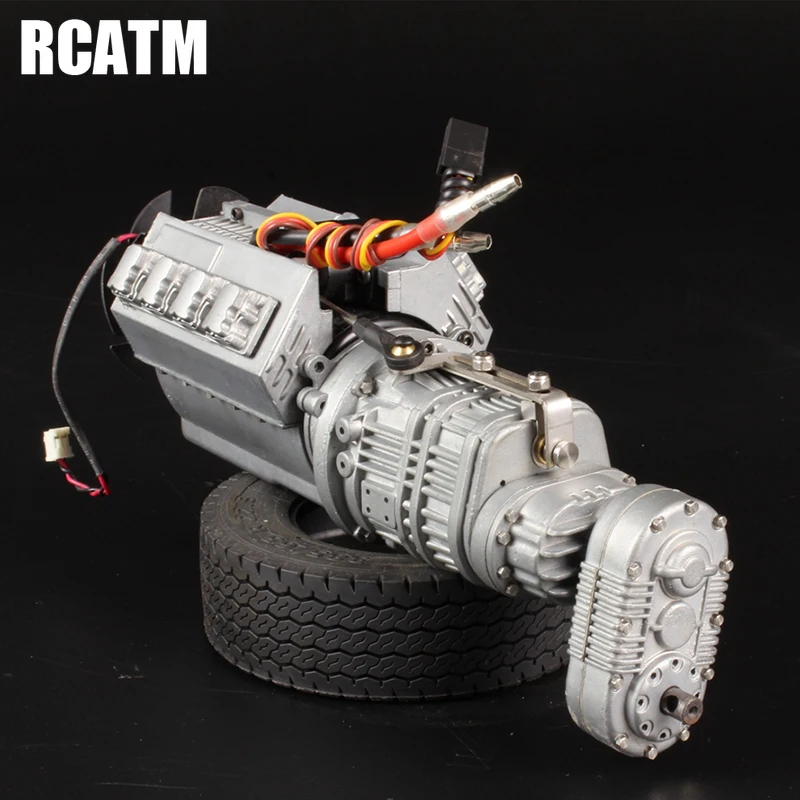 Metal High Quality 3 Gears Gearbox For 1/14 Tamiya RC Truck Tipper Trailer car SCANIA VOLVO ACTROS MAN
Metal High Quality 3 Gears Gearbox For 1/14 Tamiya RC Truck Tipper Trailer car SCANIA VOLVO ACTROS MAN