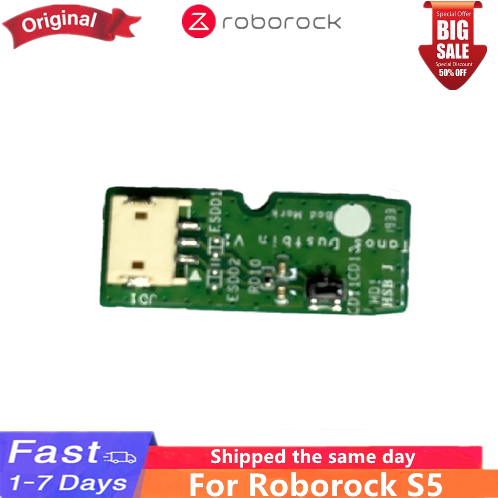 New 100% Original Roborock S5 S50 Vacuum Sweeping Robot Dust Box Inspection Board Taiwan Version Components Accessories
New 100% Original Roborock S5 S50 Vacuum Sweeping Robot Dust Box Inspection Board Taiwan Version Components Accessories