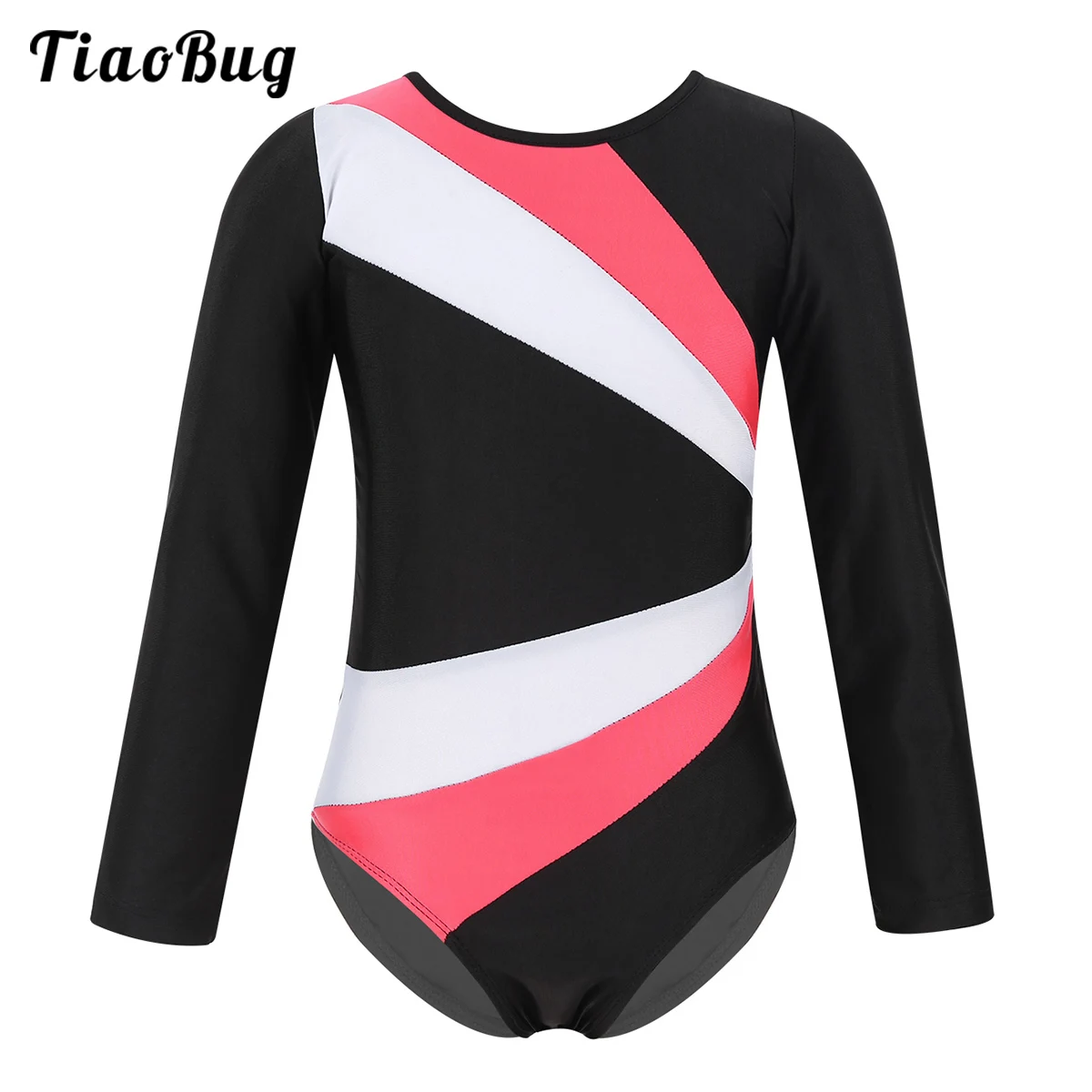 Kids Teens Color Block Cutout Back Long Sleeves Ballet Gymnastics Leotard for Girls Gym Fitness Bodysuit Competition Dance Wear
Kids Teens Color Block Cutout Back Long Sleeves Ballet Gymnastics Leotard for Girls Gym Fitness Bodysuit Competition Dance Wear