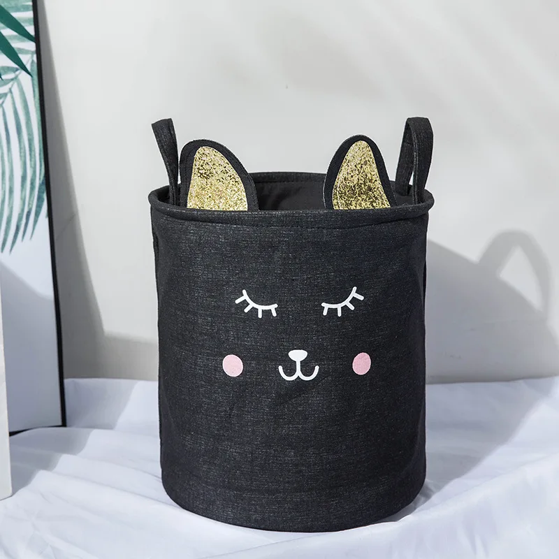 Dirty Clothes Basket Cartoon Folding Laundry Basket Storage Barrel Cotton Linen Toys Box Home Decor Washable Home Organizer
Dirty Clothes Basket Cartoon Folding Laundry Basket Storage Barrel Cotton Linen Toys Box Home Decor Washable Home Organizer