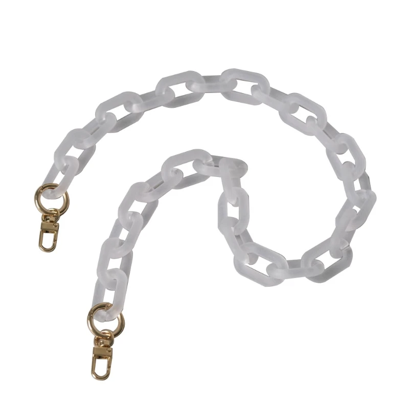 Frosted Acrylic Thick Chain Bag Accessories Charms Purse Chain Strap Shoulder Crossbody Bag Handbag Replacement Chain
Frosted Acrylic Thick Chain Bag Accessories Charms Purse Chain Strap Shoulder Crossbody Bag Handbag Replacement Chain