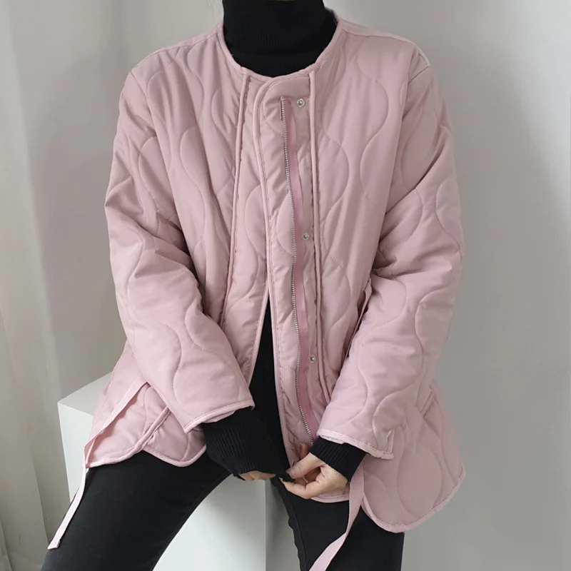 Women Jacket Winter 2021 New Thick Cotton Padded Coats Female Korean Style Elegant Solid Loose Parkas Ladies Outwear Tops
Women Jacket Winter 2021 New Thick Cotton Padded Coats Female Korean Style Elegant Solid Loose Parkas Ladies Outwear Tops