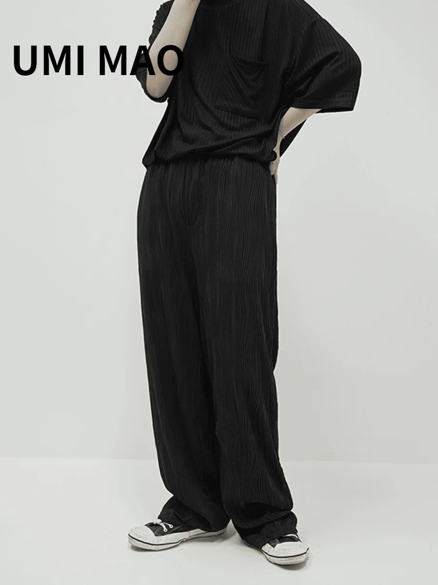 UMI MAO Spring Autumn Fold Design Dark Black Yamamoto Style Men's Pants Men's Summer Casual Pant Men's Thin Clothes Men Y2K
UMI MAO Spring Autumn Fold Design Dark Black Yamamoto Style Men's Pants Men's Summer Casual Pant Men's Thin Clothes Men Y2K