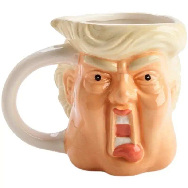 Donald Trump 3D Mug Trump Home Ceramic Coffee Cup 3D Three-dimensional Water Cup
Donald Trump 3D Mug Trump Home Ceramic Coffee Cup 3D Three-dimensional Water Cup