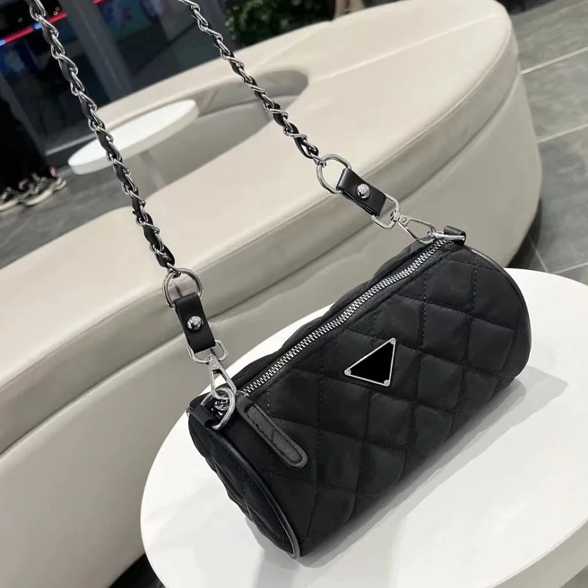 Luxury Diamond Latce Women's Shoulder Bags Chain Women Crossbody Bag For Designer Cylinder Mujer Bolso Nylon Messenger Sac Femme
Luxury Diamond Latce Women's Shoulder Bags Chain Women Crossbody Bag For Designer Cylinder Mujer Bolso Nylon Messenger Sac Femme