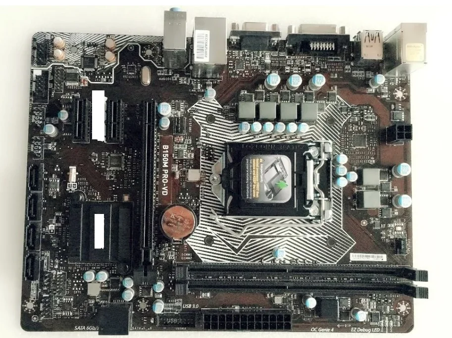 Оригинальная материнская плата B150M PRO-VD DDR4 LGA 1151 для I3 I5 I7 14 нм USB2.0 USB3.0 16 Гб десктопная материнская плата 
Оригинальная материнская плата B150M PRO-VD DDR4 LGA 1151 для I3 I5 I7 14 нм USB2.0 USB3.0 16 Гб десктопная материнская плата