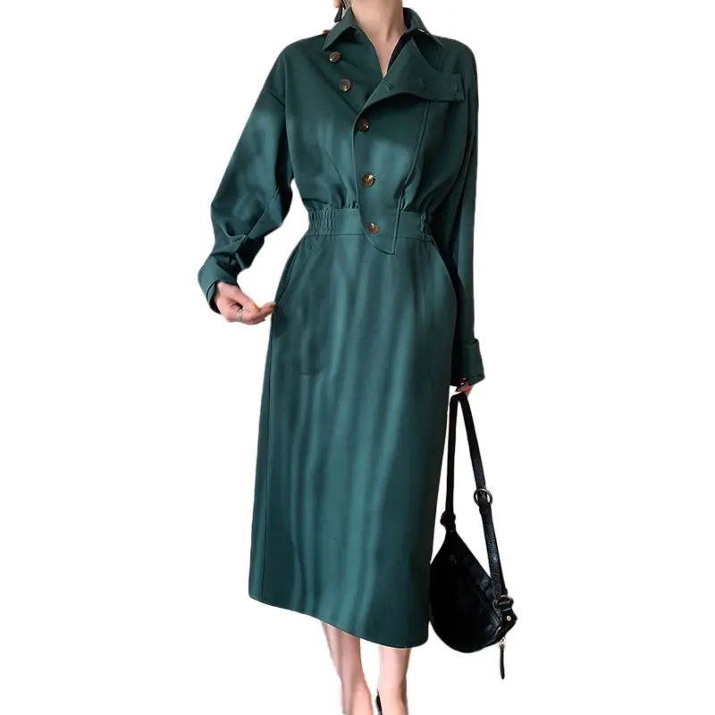 XITAO Belt Patchwork Dress Women Trendy Fashion New Style Turn Down Collar Long Sleeve Empire Waist Elegant Button Slim ZY5101
XITAO Belt Patchwork Dress Women Trendy Fashion New Style Turn Down Collar Long Sleeve Empire Waist Elegant Button Slim ZY5101