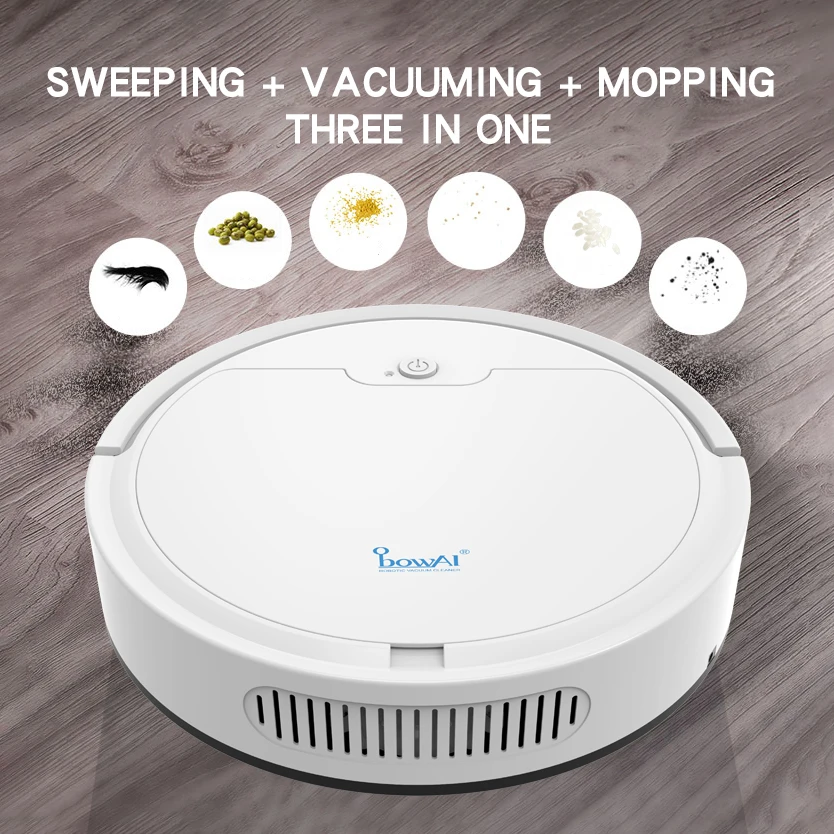 1600Pa Robot Vacuum Cleaner Brushless Motor Three-in-One Smart Sweeper Ultra-thin Body 1500mAH USB Charging Sweeping Robot
1600Pa Robot Vacuum Cleaner Brushless Motor Three-in-One Smart Sweeper Ultra-thin Body 1500mAH USB Charging Sweeping Robot