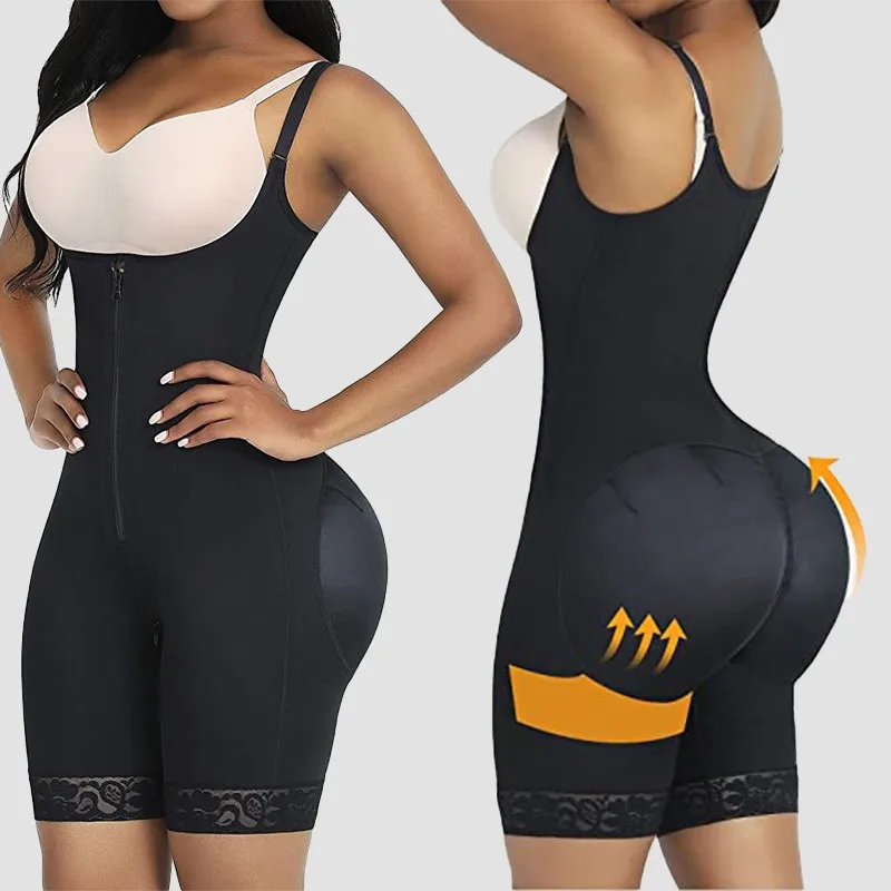 backless shapewear Women Body Shaper Colombian Reductive Girdles Underbust Corset Bodysuit Waist Trainer Butt Lifter Shapewear Tummy Control Fajas plus size shapewear