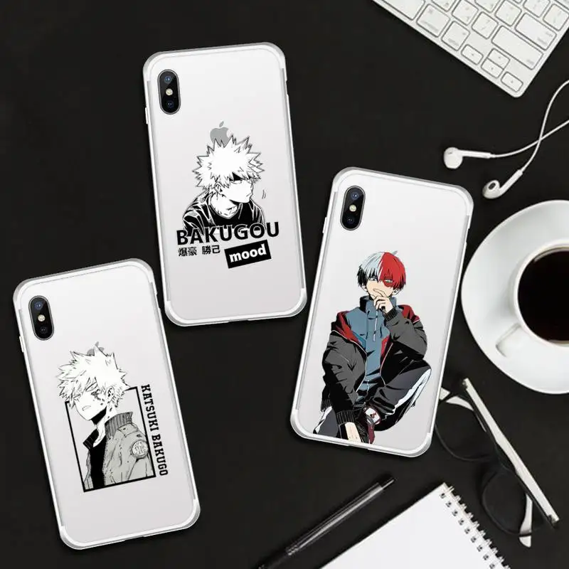 My hero academia Bakugou Todoroki Phone Cases Transparent for iPhone 6 7 8 11 12 s mini pro X XS XR MAX Plus cover funda shell
My hero academia Bakugou Todoroki Phone Cases Transparent for iPhone 6 7 8 11 12 s mini pro X XS XR MAX Plus cover funda shell