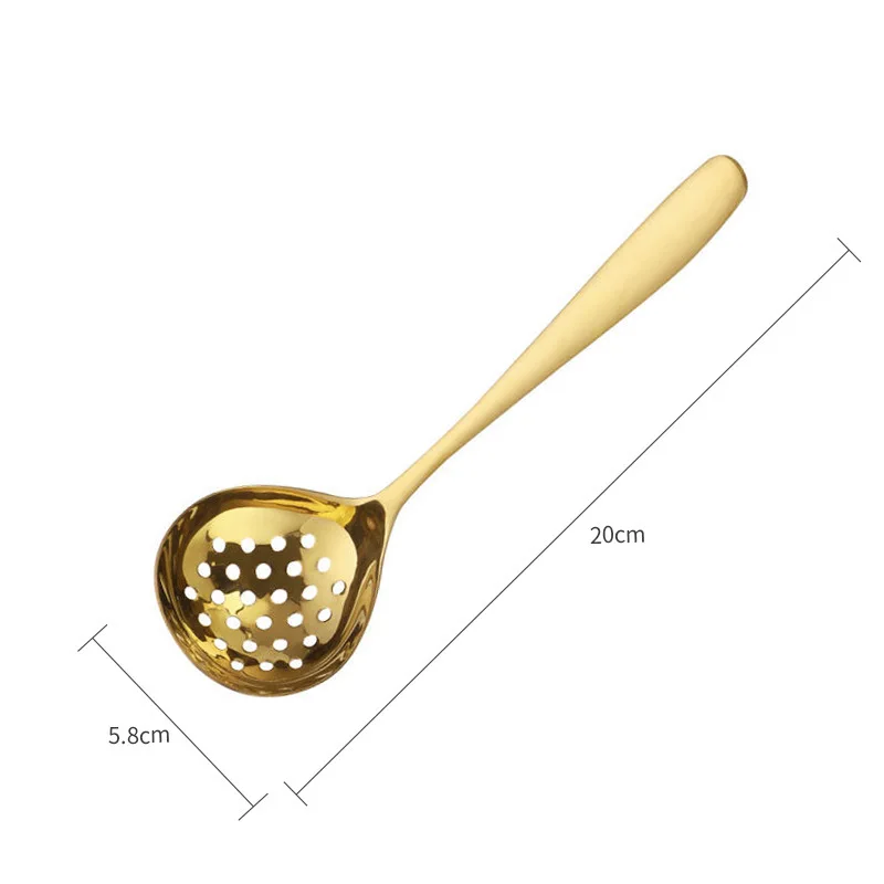 New High Quality Soup Food Thicken Antirust Stainless Steel Strainers Ladle Spoon Colander Strainer Filter Kitchen Tools Accesso
New High Quality Soup Food Thicken Antirust Stainless Steel Strainers Ladle Spoon Colander Strainer Filter Kitchen Tools Accesso
