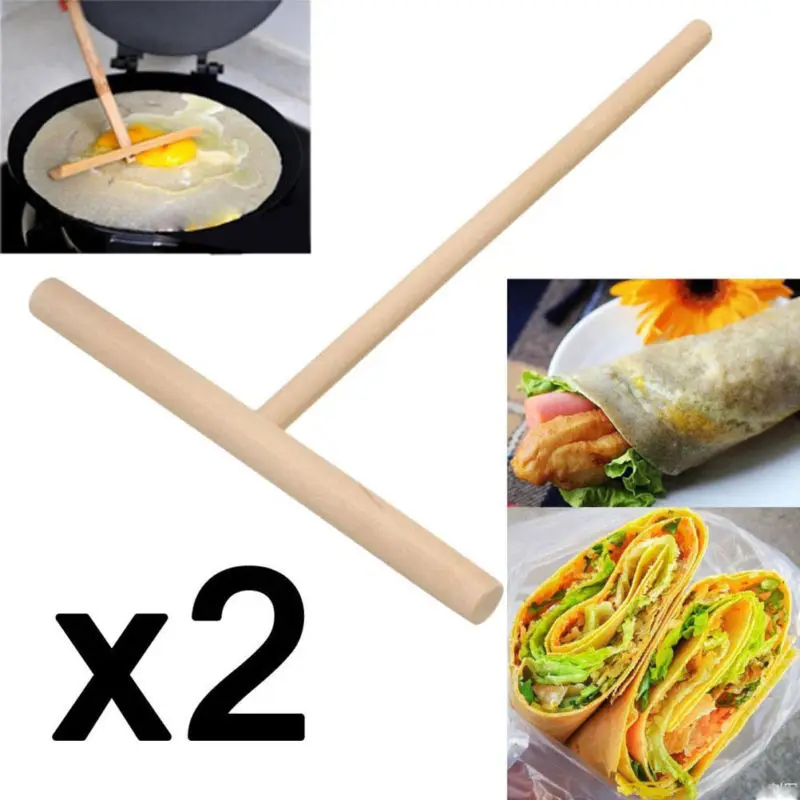 2pcs Wooden Rake Round Batter Pancake Crepe Spreader Kitchen DIY Tools Stick Home Kitchen Tool DIY Restaurant Specially
2pcs Wooden Rake Round Batter Pancake Crepe Spreader Kitchen DIY Tools Stick Home Kitchen Tool DIY Restaurant Specially
