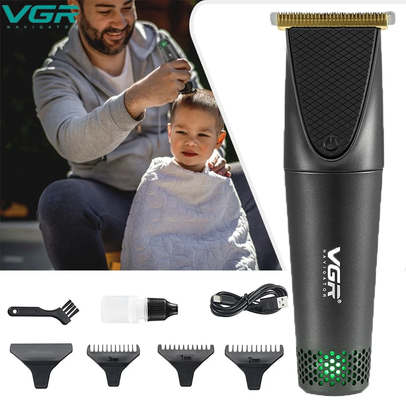 VGR Hair Clipper Usb Rechargeable Electric Trimmer Andis Clipper Cordless Oil Head Carving Scissors Men's Haircut Machine V-090
VGR Hair Clipper Usb Rechargeable Electric Trimmer Andis Clipper Cordless Oil Head Carving Scissors Men's Haircut Machine V-090