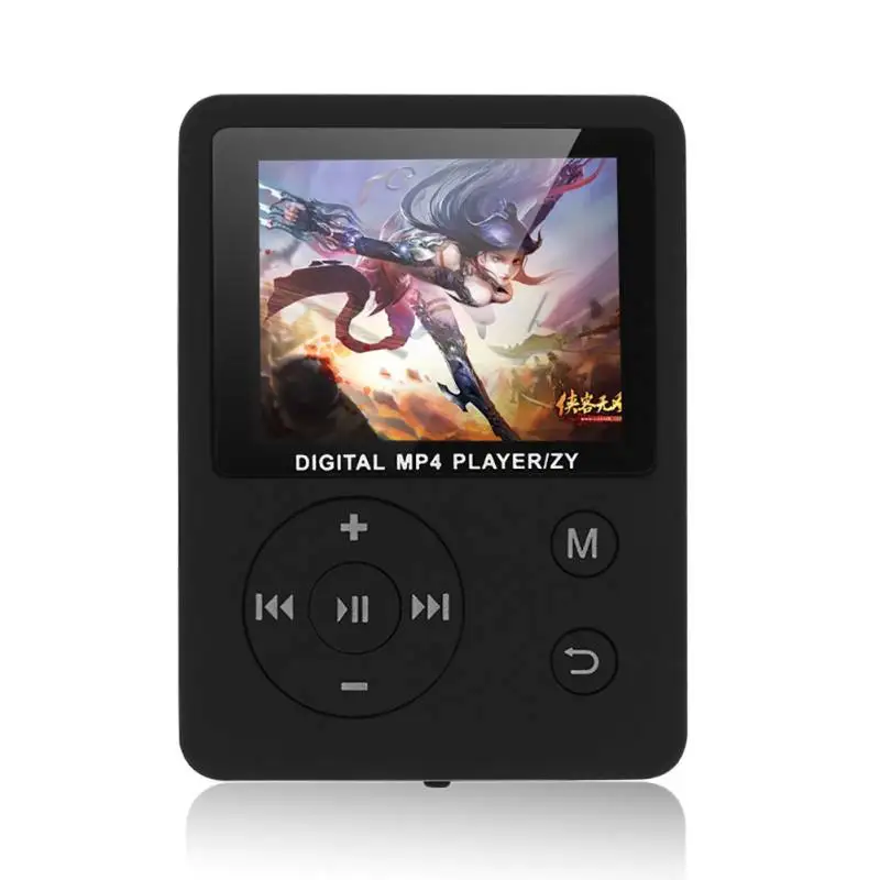 Ультратонкий MP3-плеер 1 8 дюйма с цветным экраном поддержка 32 ГБ tf-карта 13 языков