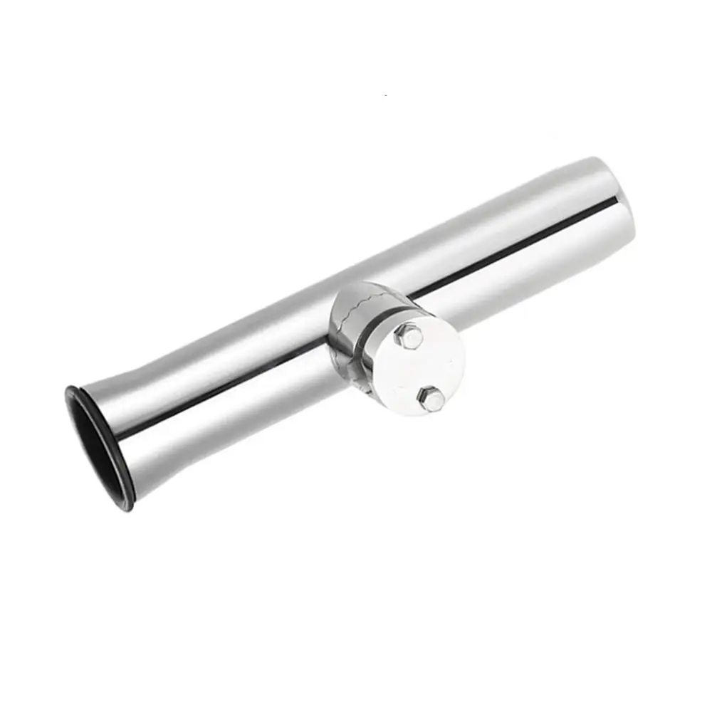 Stainless Steel 316 Fishing Rod Rack Holder Pole Bracket Support Rail Mount with Clamp on 19 to 32mm Marine Boat Hardware Fish | Автомобили