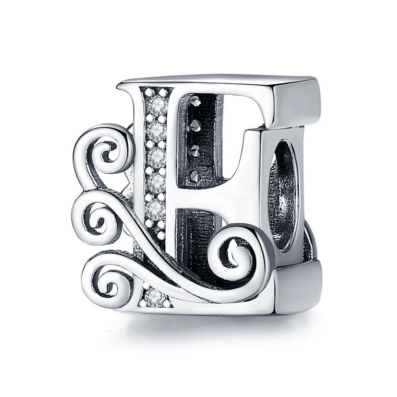 New Letter Alphabet A-Z Charm Name charm Beads fit Original Pandora Charms Silver 925 Bracelet accessories DIY Women Jewelry
New Letter Alphabet A-Z Charm Name charm Beads fit Original Pandora Charms Silver 925 Bracelet accessories DIY Women Jewelry