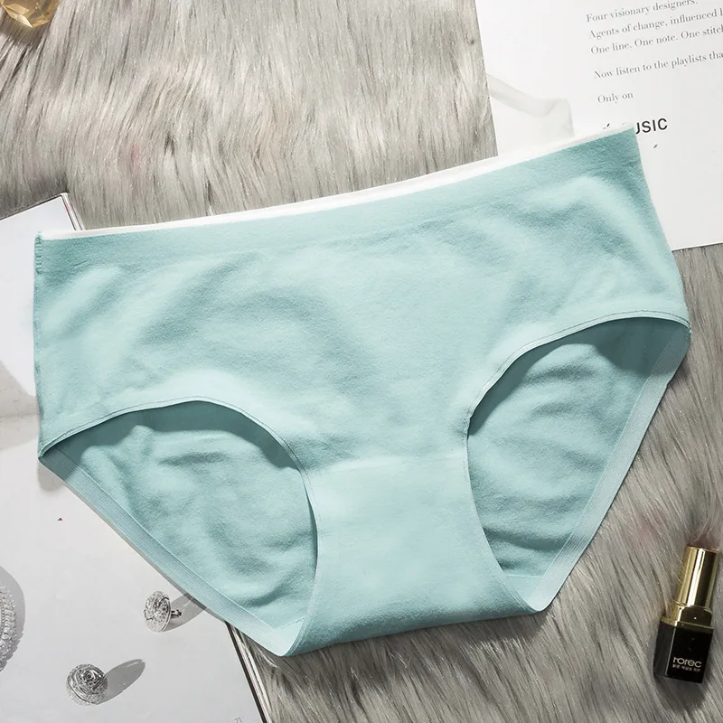 Женские трусики, Лидер продаж, бесшовные эластичные дышащие и удобные трусики из чистого хлопка со средней талией и промежностью
Женские трусики, Лидер продаж, бесшовные эластичные дышащие и удобные трусики из чистого хлопка со средней талией и промежностью