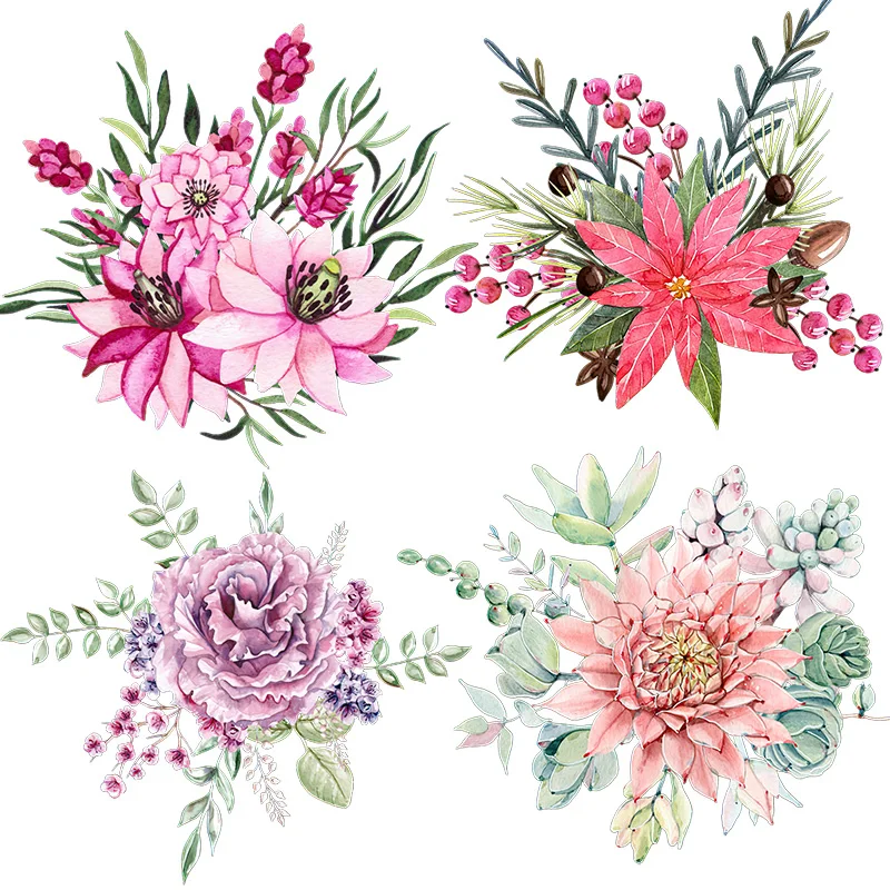 Three Ratels QCF91 Pink series Christmas bouquet sticker celebration Decal room decoration Decal
Three Ratels QCF91 Pink series Christmas bouquet sticker celebration Decal room decoration Decal