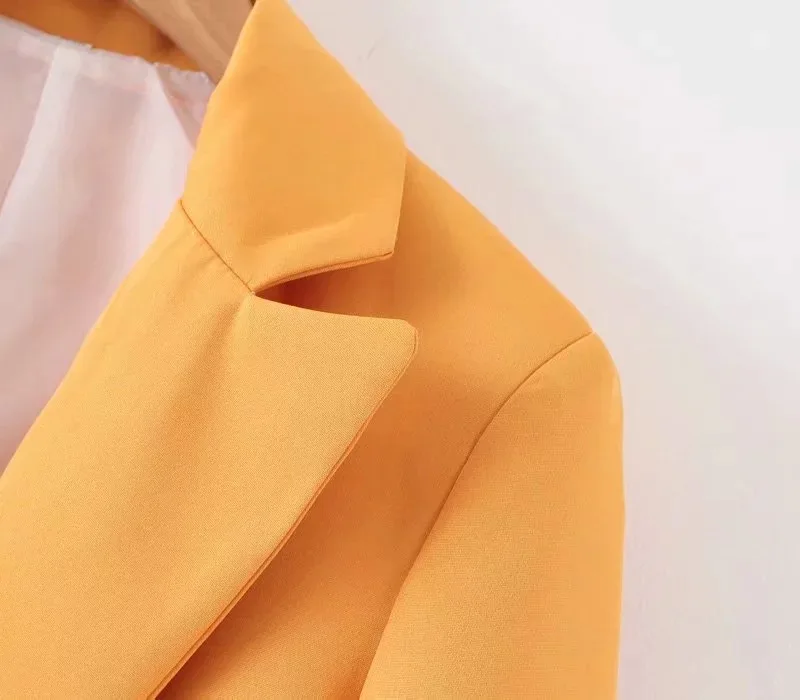 Luck A 2020 women solid spring blazer office lady notch collar elegant jackets work wear female Double Breasted Blazer
Luck A 2020 women solid spring blazer office lady notch collar elegant jackets work wear female Double Breasted Blazer