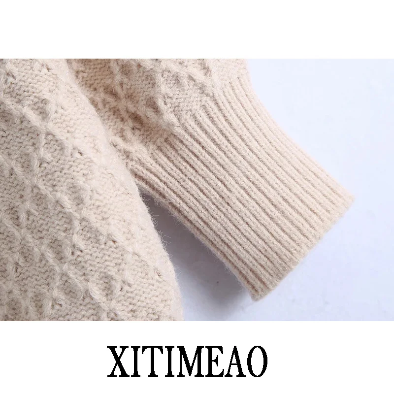 ZA Women New 2020 Fashion Floral Knitted Sweater Vintage Doll Collar Short Sleeve Female Pullovers Chic Tops
ZA Women New 2020 Fashion Floral Knitted Sweater Vintage Doll Collar Short Sleeve Female Pullovers Chic Tops
